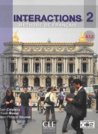 Interactions 2. Podręcznik z ćwiczeniami - okładka podręcznika