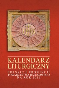 Kalendarz Liturgiczny 2016 - okładka książki