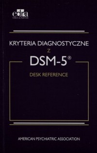 Kryteria diagnostyczne z DSM-5 - okładka książki