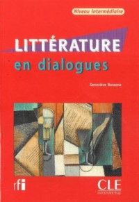 Litterature en dialogues niveau - okładka podręcznika