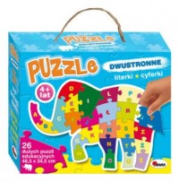 Literki, cyferki, słoń (puzzle - zdjęcie zabawki, gry