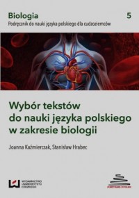 Wybór tekstów do nauki języka polskiego - okładka podręcznika