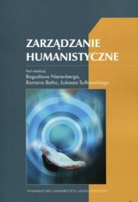 Zarządzanie humanistyczne - okładka książki