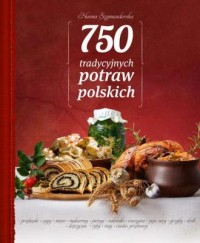 750 tradycyjnych polskich potraw - okładka książki