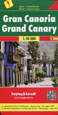 Gran Canaria. Mapa samochodowa - okładka książki
