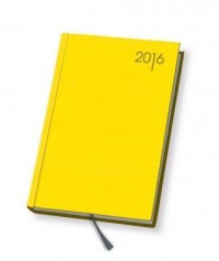 Kalendarz 2016. Agenda (żółty, - okładka książki