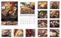 Kalendarz 2016. Dobra kuchnia (planszowy, - okładka książki