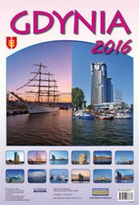 Kalendarz 2016. Gdynia (ścienny) - okładka książki