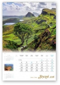 Kalendarz 2016. Góry świata - okładka książki