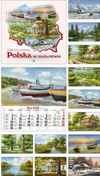 Kalendarz 2016. Polska w malarstwie - okładka książki