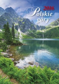 Kalendarz 2016. Polskie góry - okładka książki