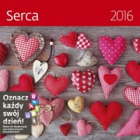Kalendarz 2016. Serca - okładka książki