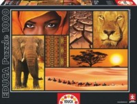 Kolory Afryki (puzzle 1000-elem.) - zdjęcie zabawki, gry