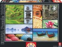 Kolory Azji (puzzle 1000-elem.) - zdjęcie zabawki, gry