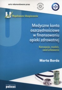 Medyczne konta oszczędnościowe - okładka książki