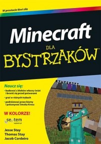 Minecraft dla bystrzaków - okładka książki