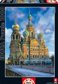 Sankt Petersburg. Kościół (puzzle - zdjęcie zabawki, gry