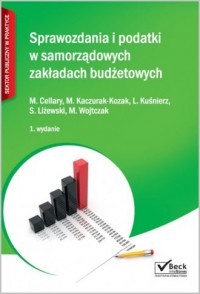 Sprawozdania i podatki w samorządowych - okładka książki