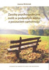 Zasoby psychospołeczne osób w podeszłym - okładka książki