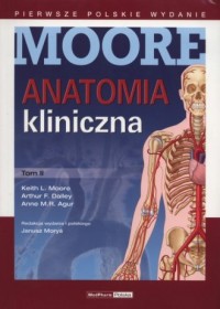 Anatomia kliniczna. Moore. Tom - okładka książki