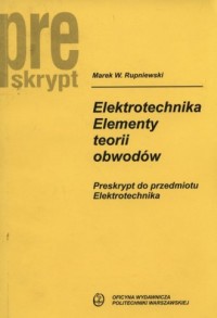Elektrotechnika. Elementy teorii - okładka książki