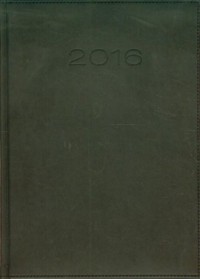 Kalendarz 2016 (B5, grafitowy) - okładka książki