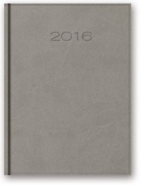 Kalendarz 2016 (B5, szary) - okładka książki