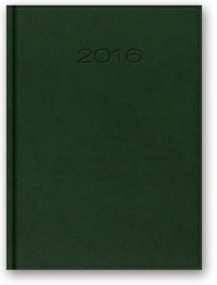 Kalendarz 2016 (B5, zielony) - okładka książki
