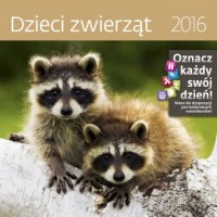 Kalendarz 2016. Dzieci zwierząt - okładka książki