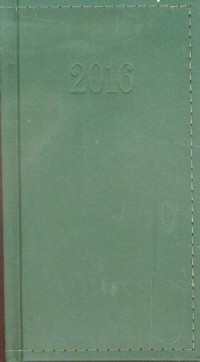Kalendarz 2016 (kieszonkowy, zielony) - okładka książki