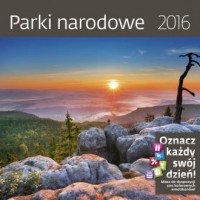Kalendarz 2016. Parki narodowe - okładka książki