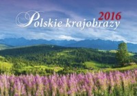 Kalendarz 2016. Polskie krajobrazy - okładka książki
