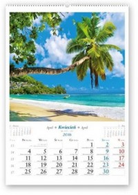 Kalendarz 2016. Słoneczne wakacje - okładka książki