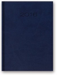 Kalendarz 2016. Vivella (A5, niebieski) - okładka książki