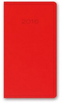 Kalendarz 2016. Vivella (A6, czerwony) - okładka książki