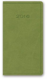 Kalendarz 2016. Vivella (A6, jasnozielony) - okładka książki