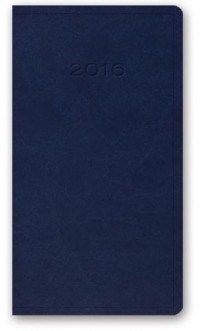Kalendarz 2016. Vivella (A6, niebieski) - okładka książki
