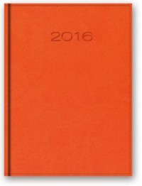 Kalendarz 2016. Vivella (B6, pomarańczowy) - okładka książki