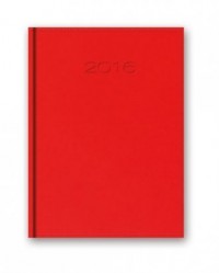 Kalendarz 2016. Vivella czerwony - okładka książki