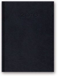 Kalendarz 2016. Vivella granatowy - okładka książki