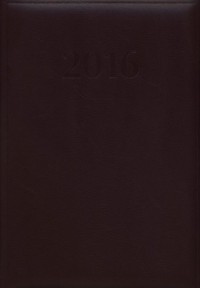 Kalendarz Szefa 2016 (bordowy) - okładka książki