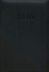 Kalendarz Szefa 2016 (czarny) - okładka książki