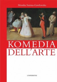 Komedia dellarte - okładka książki