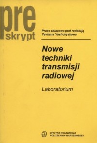 Nowe techniki transmisji radiowej. - okładka książki