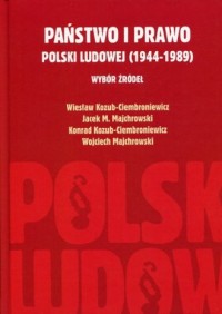 Państwo i prawo Polski Ludowej - okładka książki