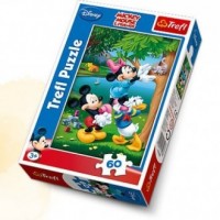 Piknik z Donaldem (puzzle 60-elem.) - zdjęcie zabawki, gry