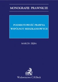 Podmiotowość prawna wspólnot mieszkaniowych. - okładka książki