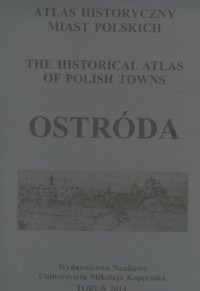 Atlas historyczny miast polskich. - okładka książki