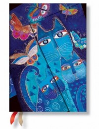 Kalendarz 2016. Blue Cats & Butterflies - okładka książki