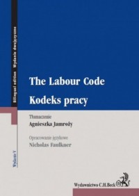 Kodeks pracy. The Labour Code - okładka książki
